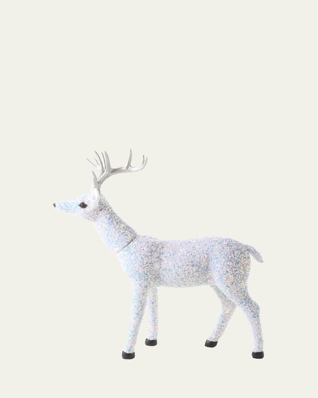 Sparkling Silver Deer